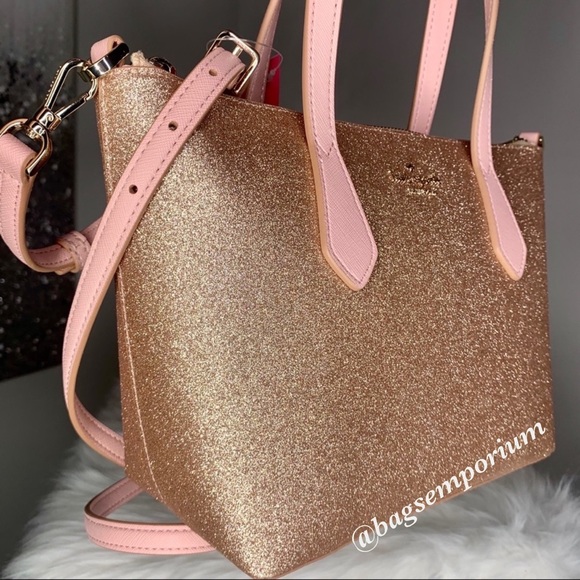 💫SALE 💫 Kate Spade Joeley SM Glitter Satchel Bag - Picture 6 of 8
